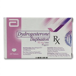 Duphaston (Dydrogesterone) 10 mg package