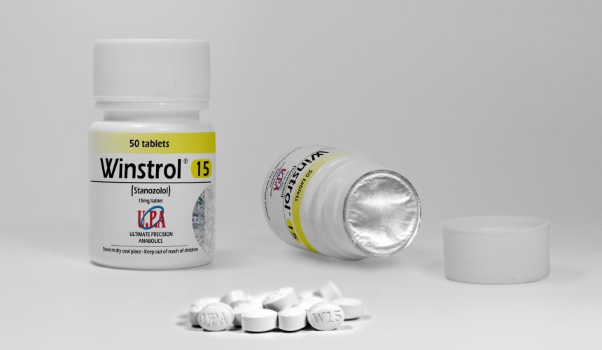 A can of Winstrol-Stanazol tablets